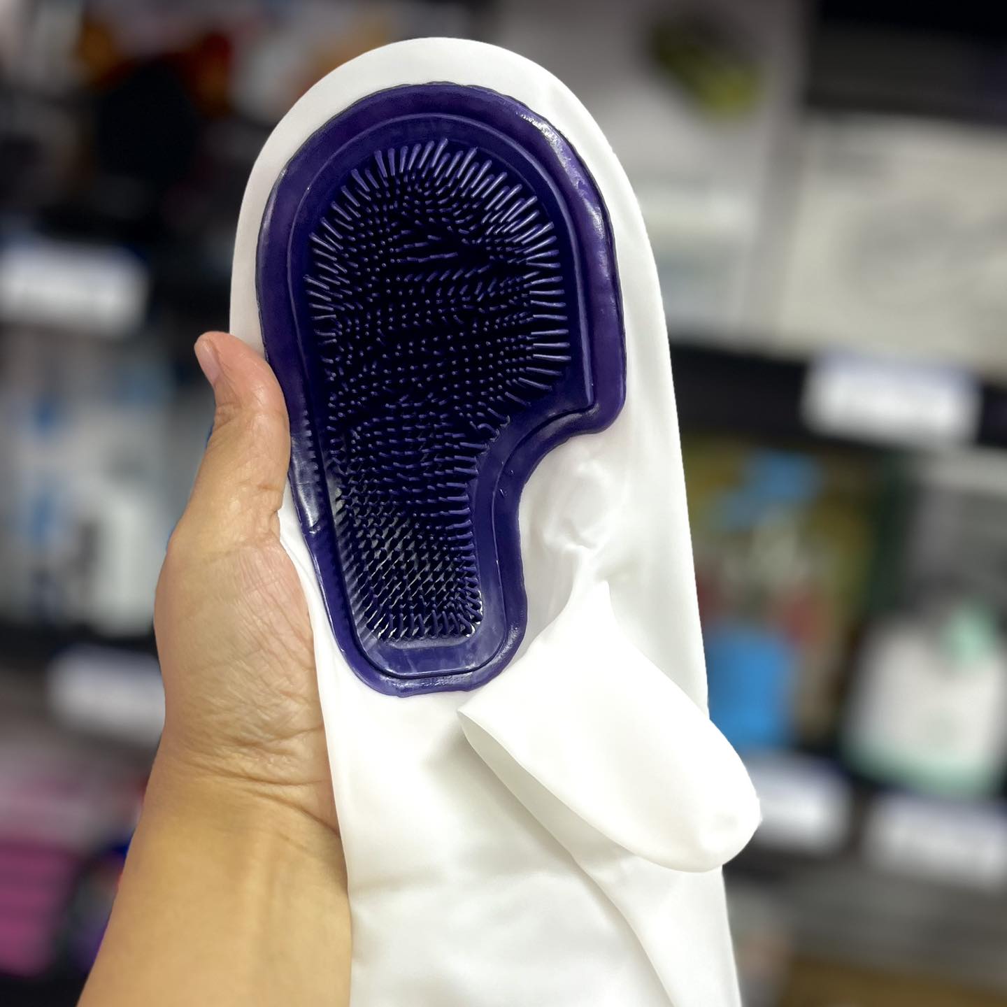 Waterproof Dishwashing Gloves with Built-in Brush – Easy and Hygienic Cleaning