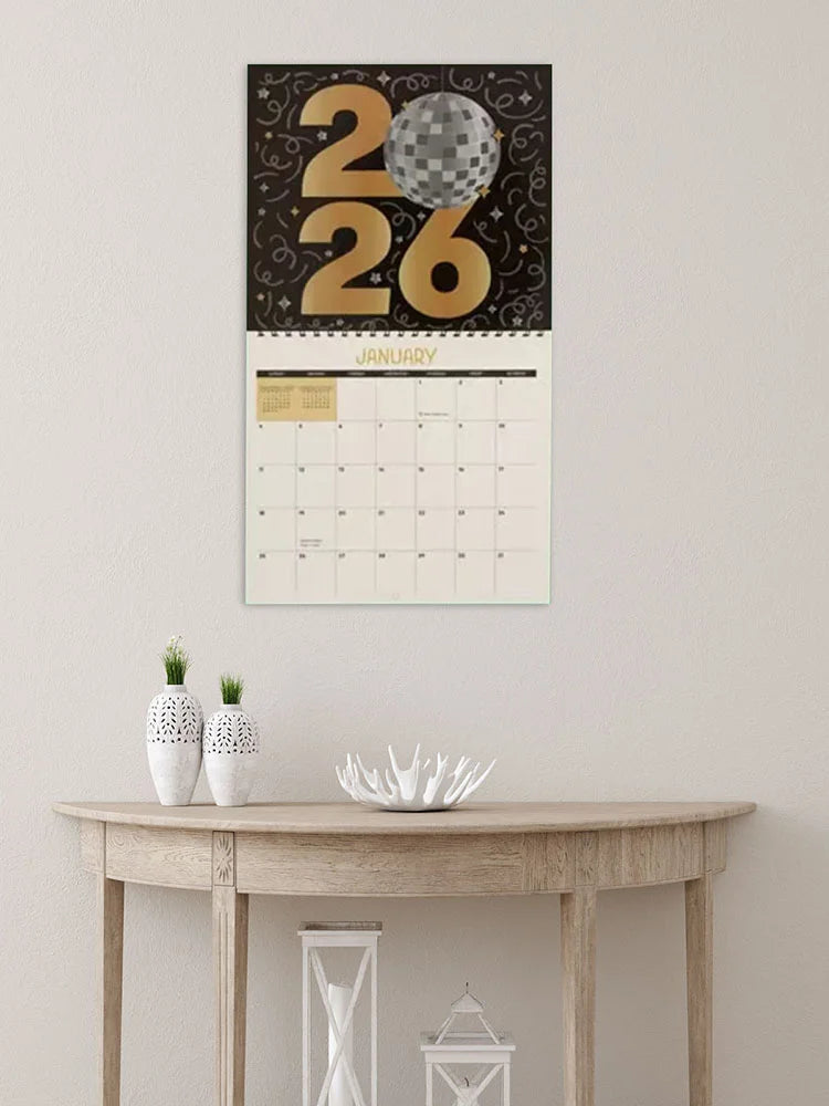 2026 DIY Diamond Art Calendar – 12-Month Flip Hanging Wall Calendar