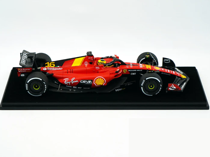 Ferrari F1 SF-23 #16 Charles Leclerc Italy Monza GP 2023 Looksmart 1:18 LS18F1047