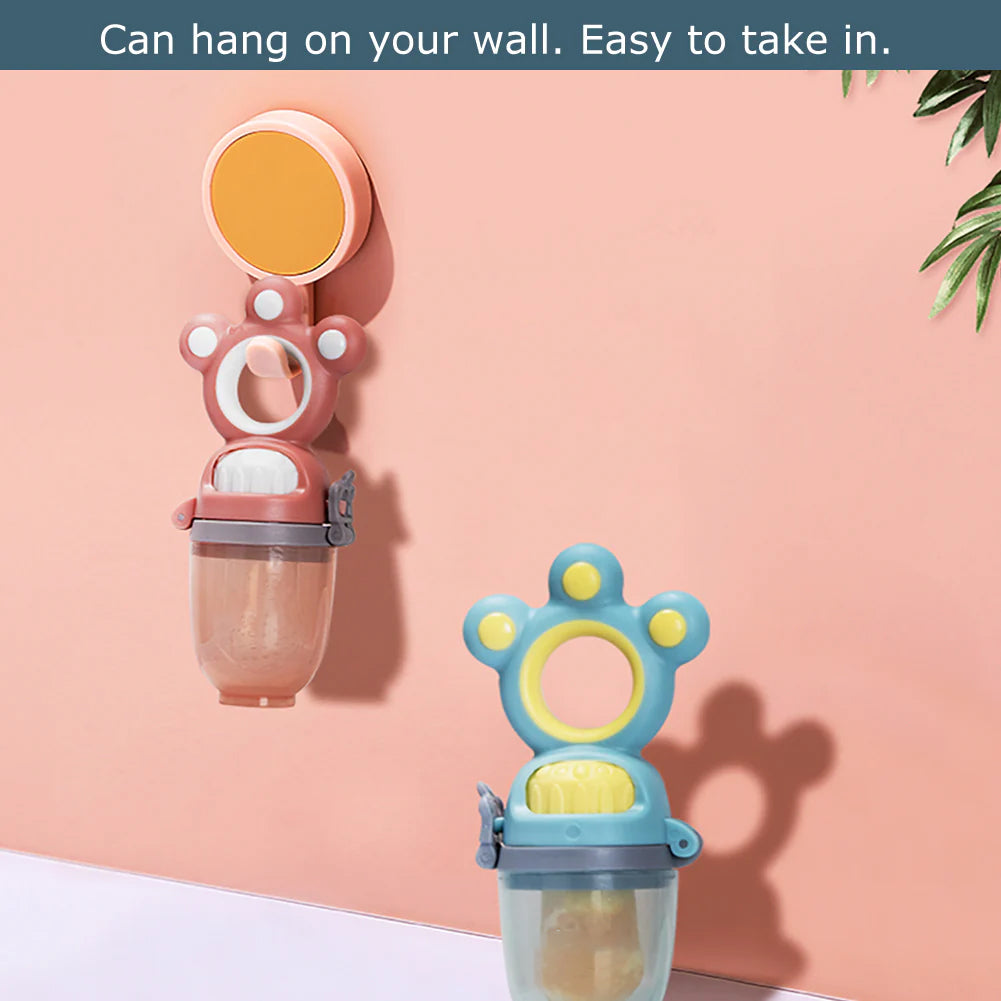 Baby Fruit Food Feeder Pacifier Set – 2 Pack Teething Toys