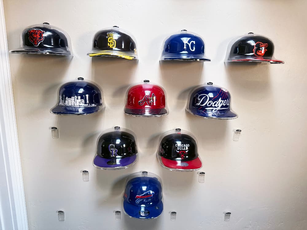 Cap Display Stand – Hat Organizer Rack for Baseball Caps, Snapbacks & Hats