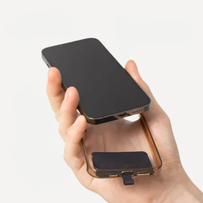 Retractable Smartphone Safety System – Secure Phone Holder with Locking Cable