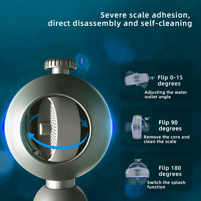 Faucet Extender – Universal Swivel Adjustable Pressurized Four-Speed Splash Bubbler