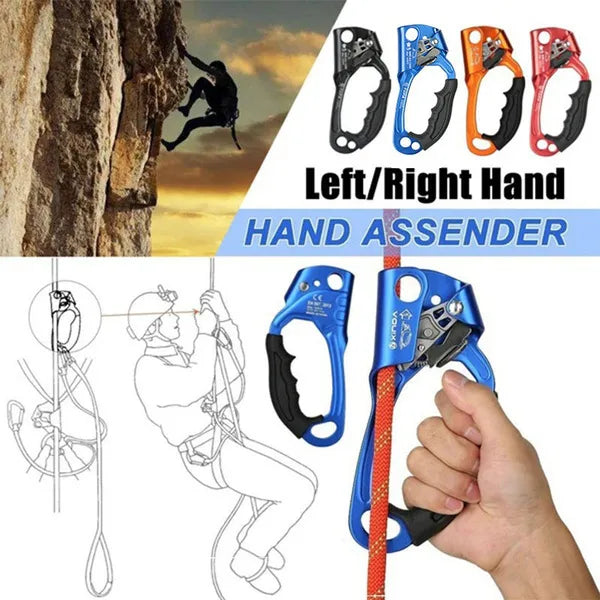Climbing Ascender – Left/Right Hand Outdoor Rope Clamp