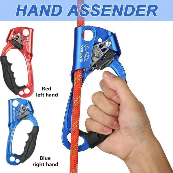 Climbing Ascender – Left/Right Hand Outdoor Rope Clamp