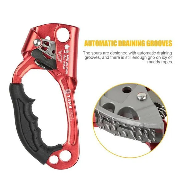 Climbing Ascender – Left/Right Hand Outdoor Rope Clamp