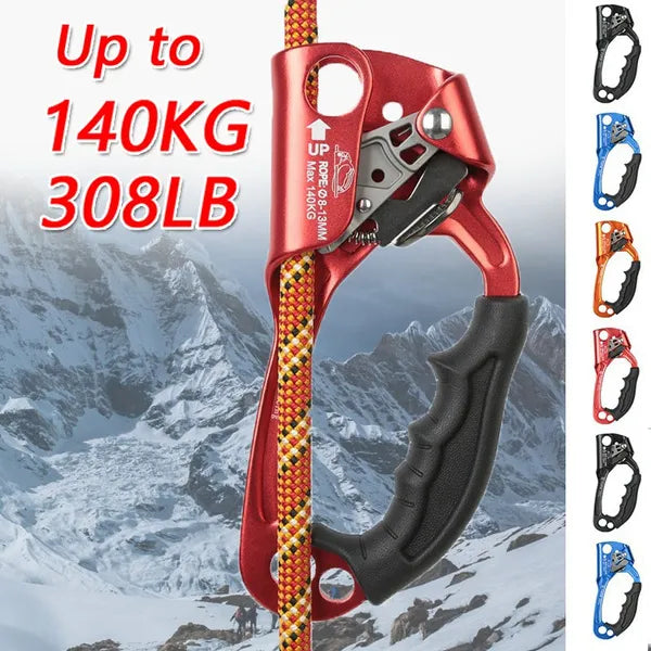 Climbing Ascender – Left/Right Hand Outdoor Rope Clamp