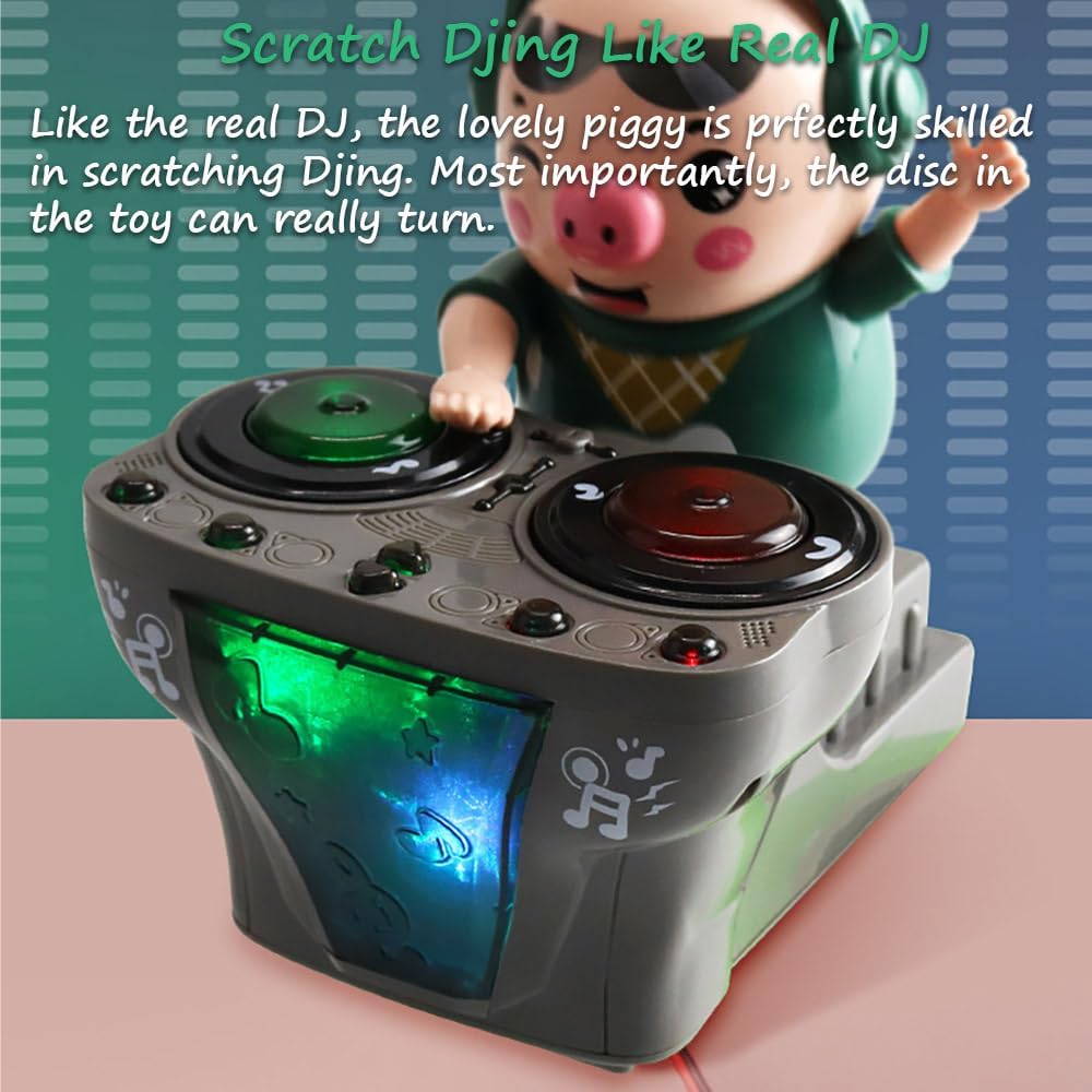 DJ Pig – Musical Dancing Toy with Lights & Music