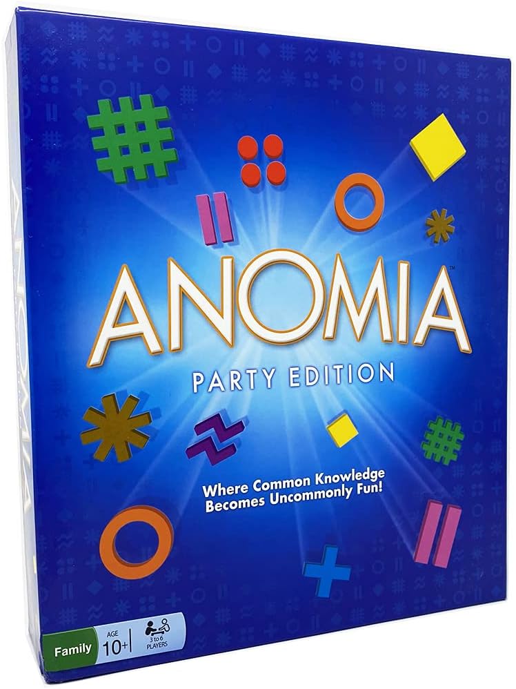 Anomia: Party Edition – 6 New Decks | 425+ Unique Categories, Fast-Paced Party Card Game