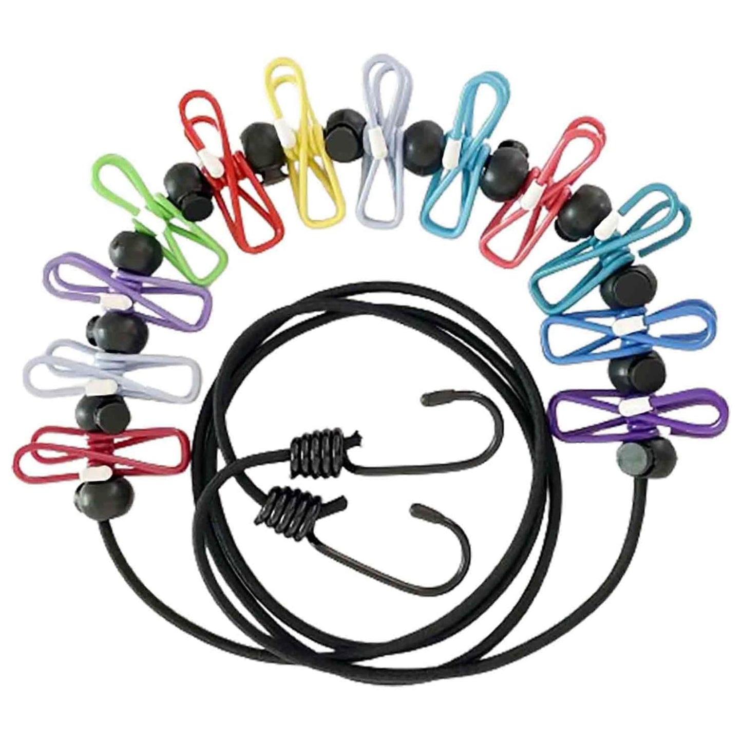 Anti-Slip Expandable Clothesline – Portable & Adjustable for All Your Drying Needs