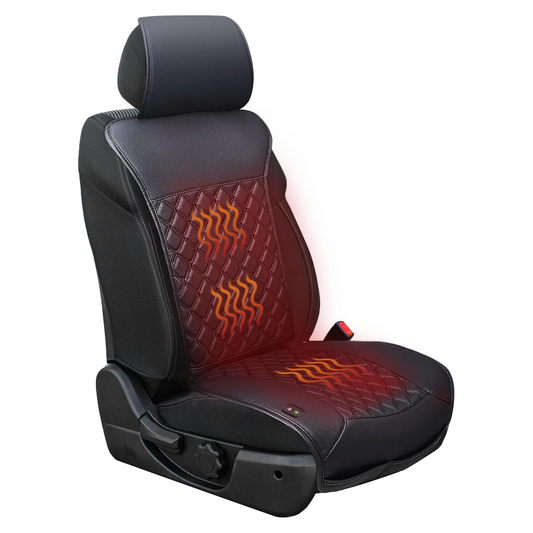 Universal Car Seat Cushion – Comfortable Full Back Support for Winter Comfort