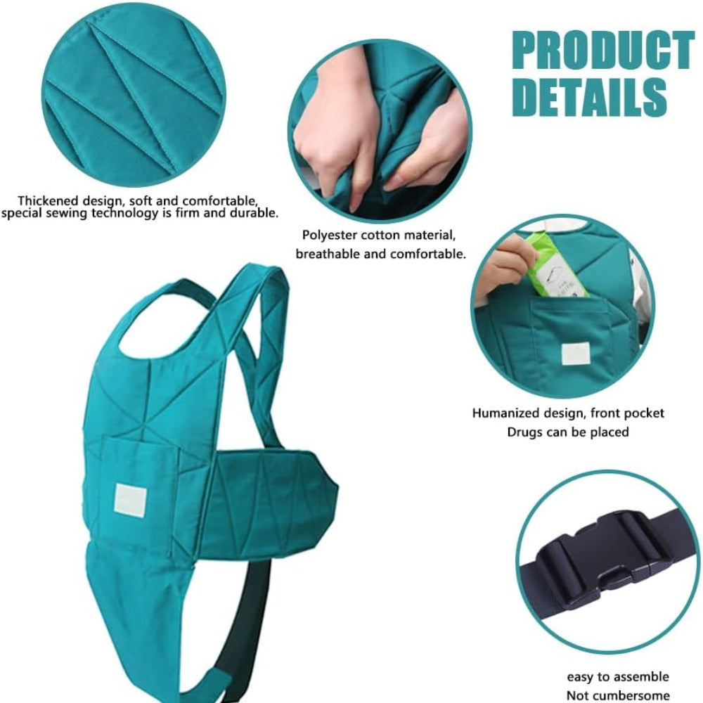 Wheelchair Seat Belt – Anti-Fall Safety Harness with Adjustable Secure Buckle