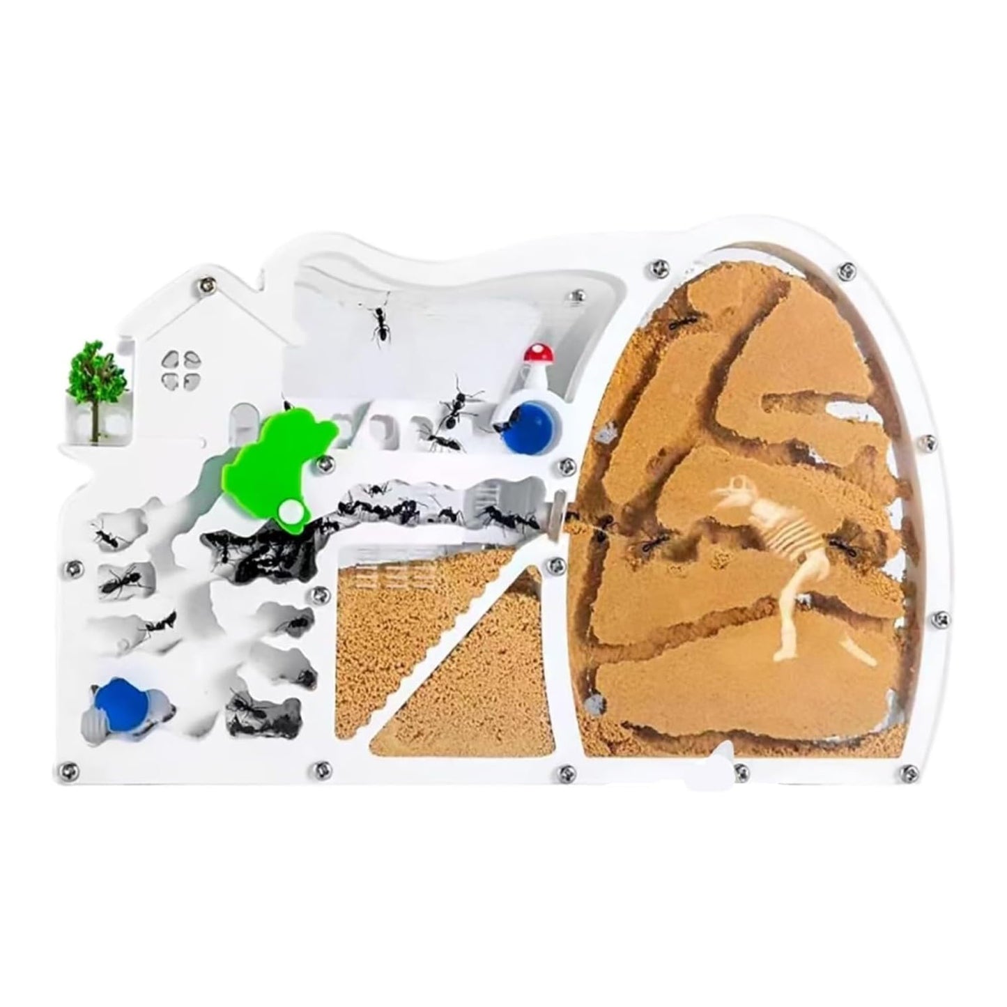 Ant Farm Castle Habitat – Educational Ant Colony Ecosystem Model