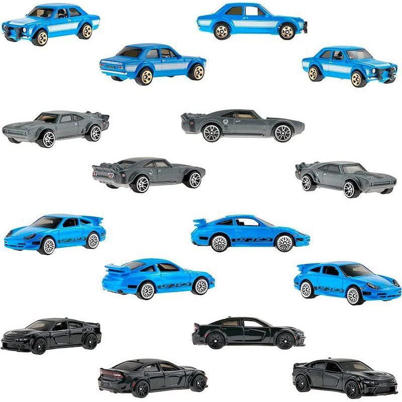 Fast & Furious Die-Cast Car Set – 10-Piece 1:64 Scale Collection with Exclusive Models