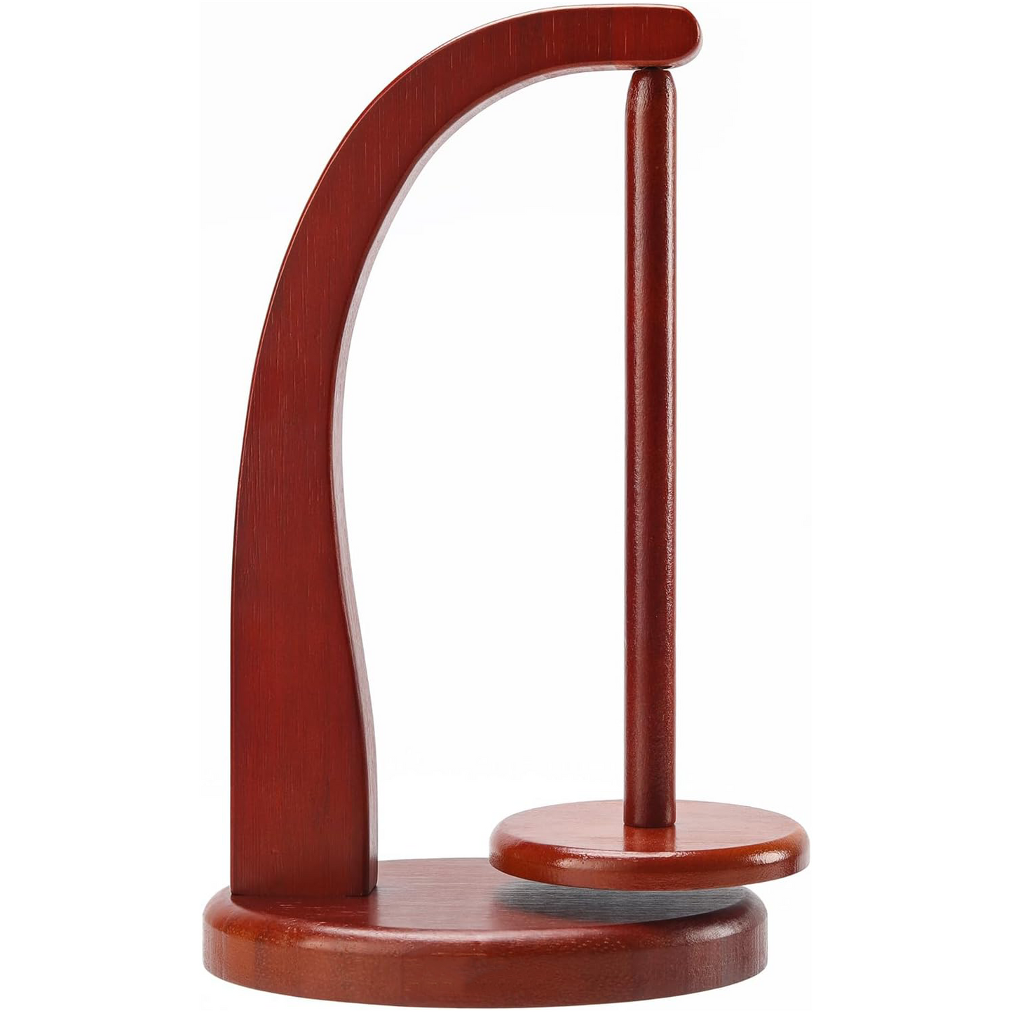 Wooden Yarn Spinner – Smooth Rotating Yarn Holder for Knitting and Crocheting Lovers