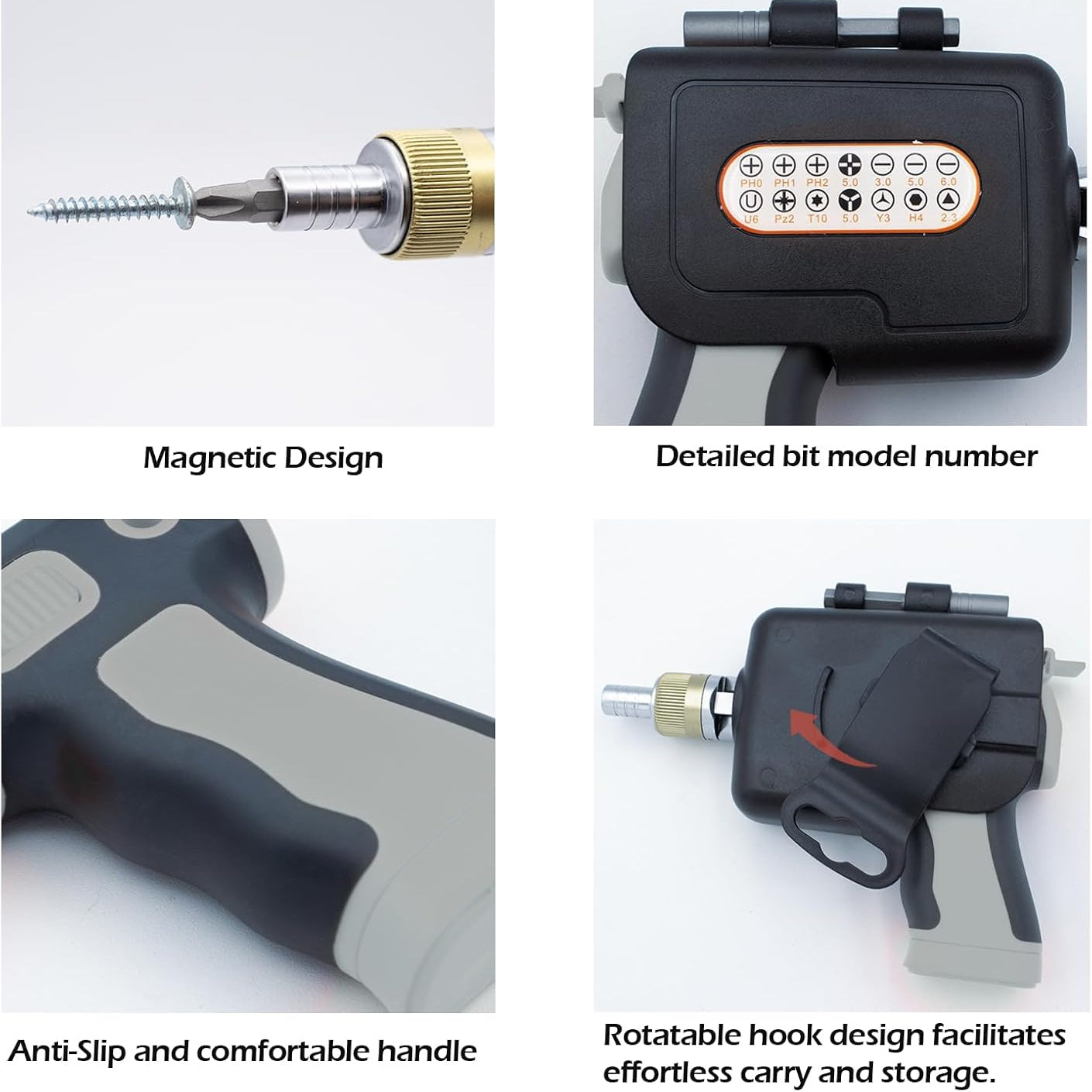 16-in-1 Ratchet Screwdriver Set – Adjustable 180° Rotation & Hidden Bit Storage