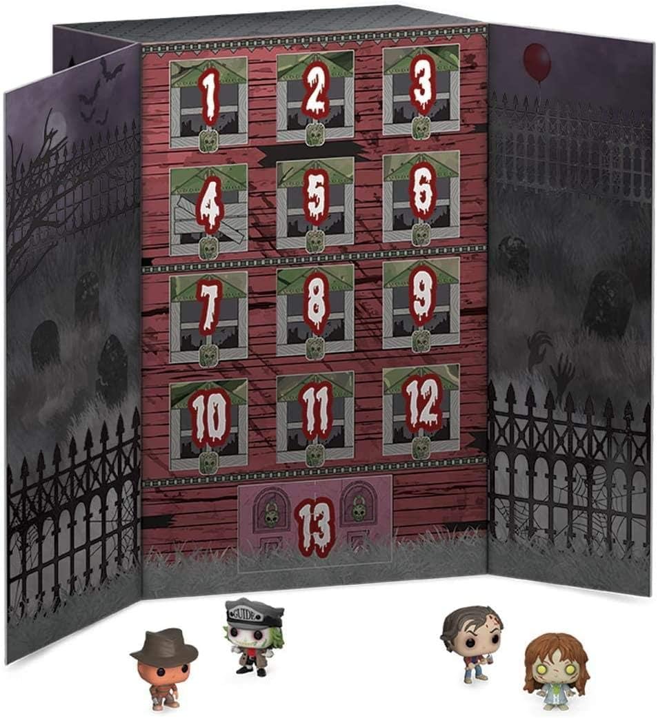 13 Day Spooky Halloween Countdown Advent Calendar – 13 Pocket Pop! Horror Franchise Vinyl Figures