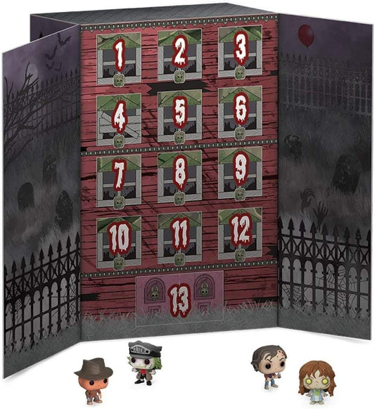 13 Day Spooky Halloween Countdown Advent Calendar – 13 Pocket Pop! Horror Franchise Vinyl Figures
