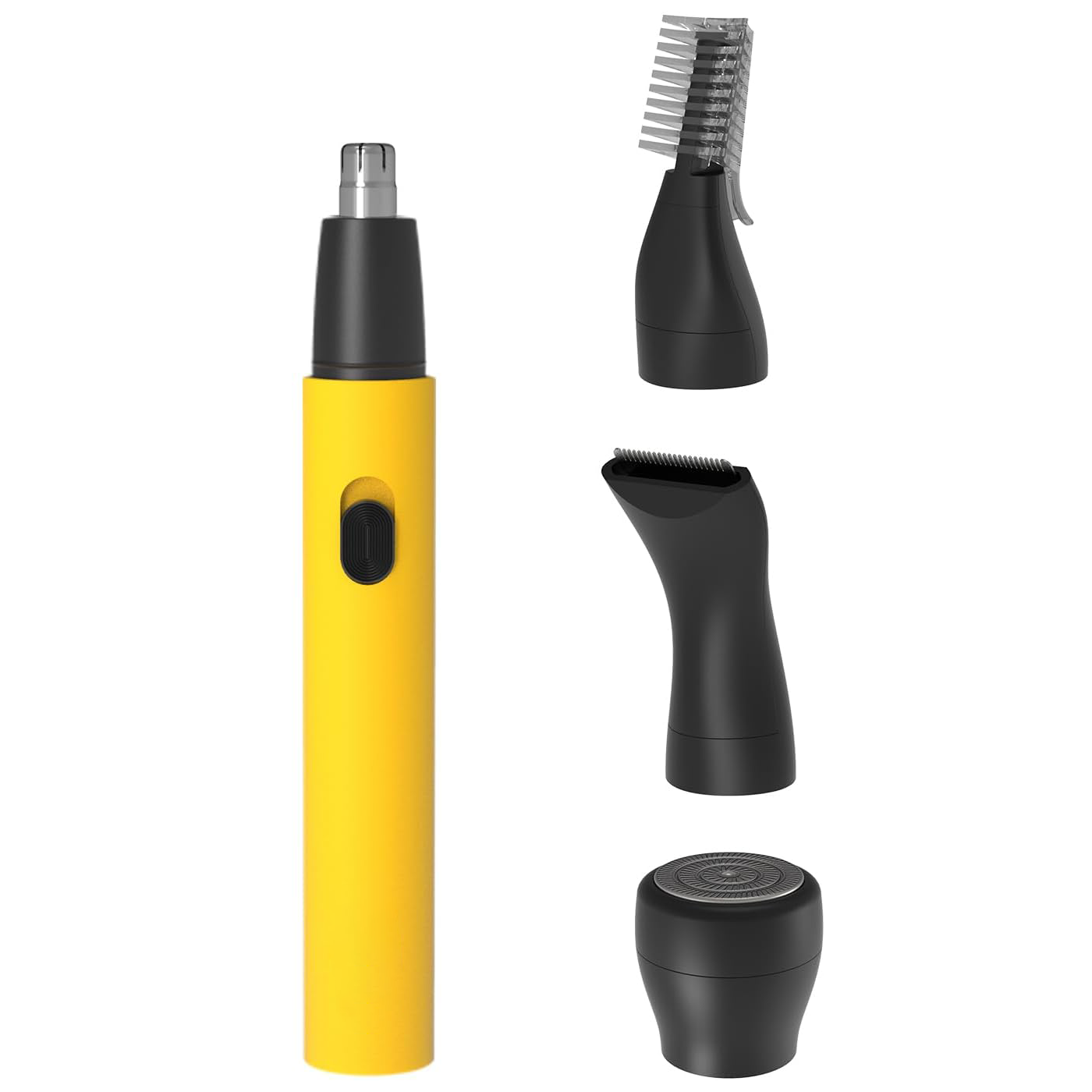 Men’s Nose & Ear Hair Trimmer – 4-in-1 Rechargeable Grooming Kit with 10,000 RPM Motor