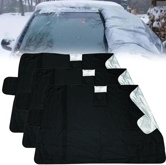 Reversible All-Season Windshield Cover – Heat & Snow Protection Made Easy