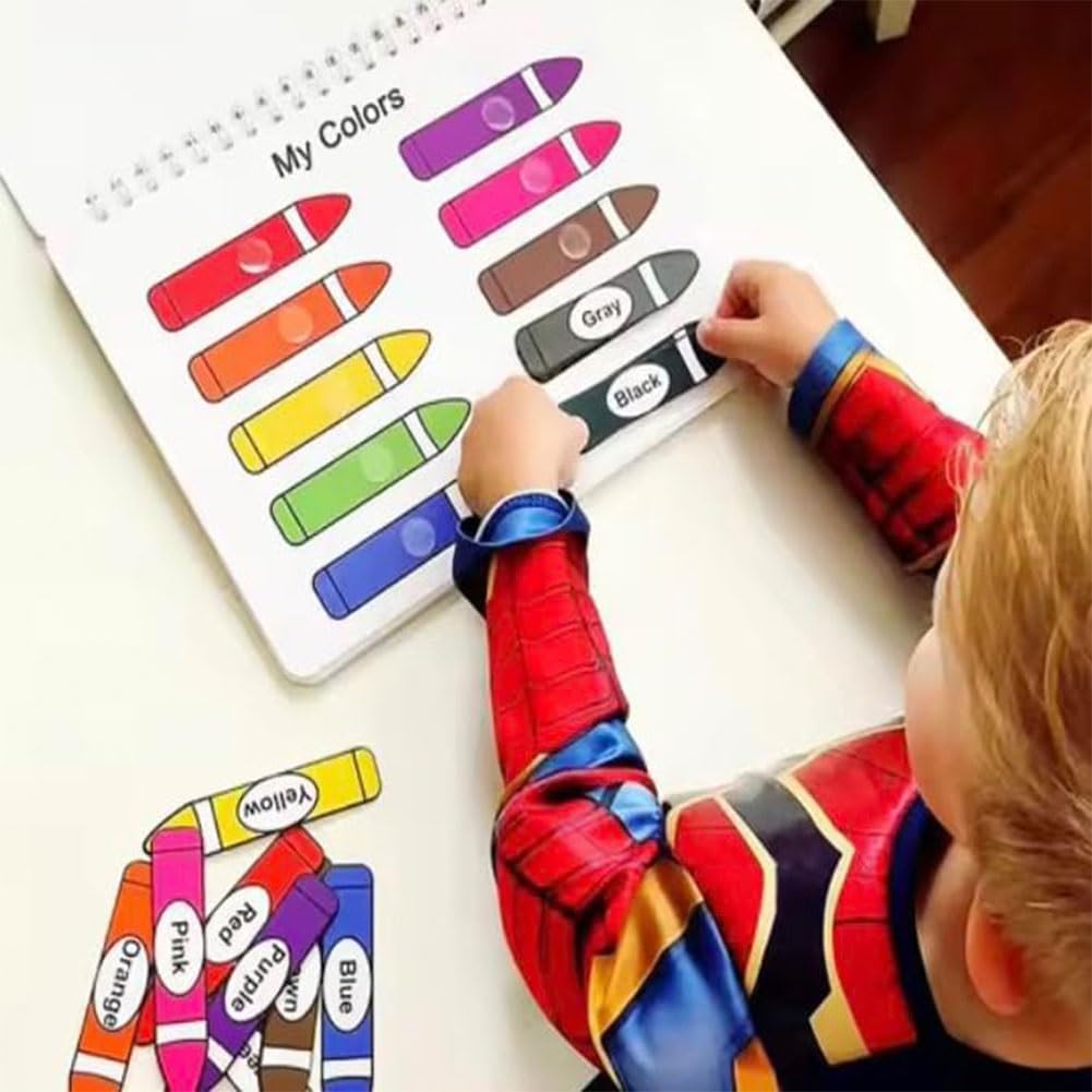 My Preschool Busy Book – Fun & Educational Activity Book (Ages 2-4)