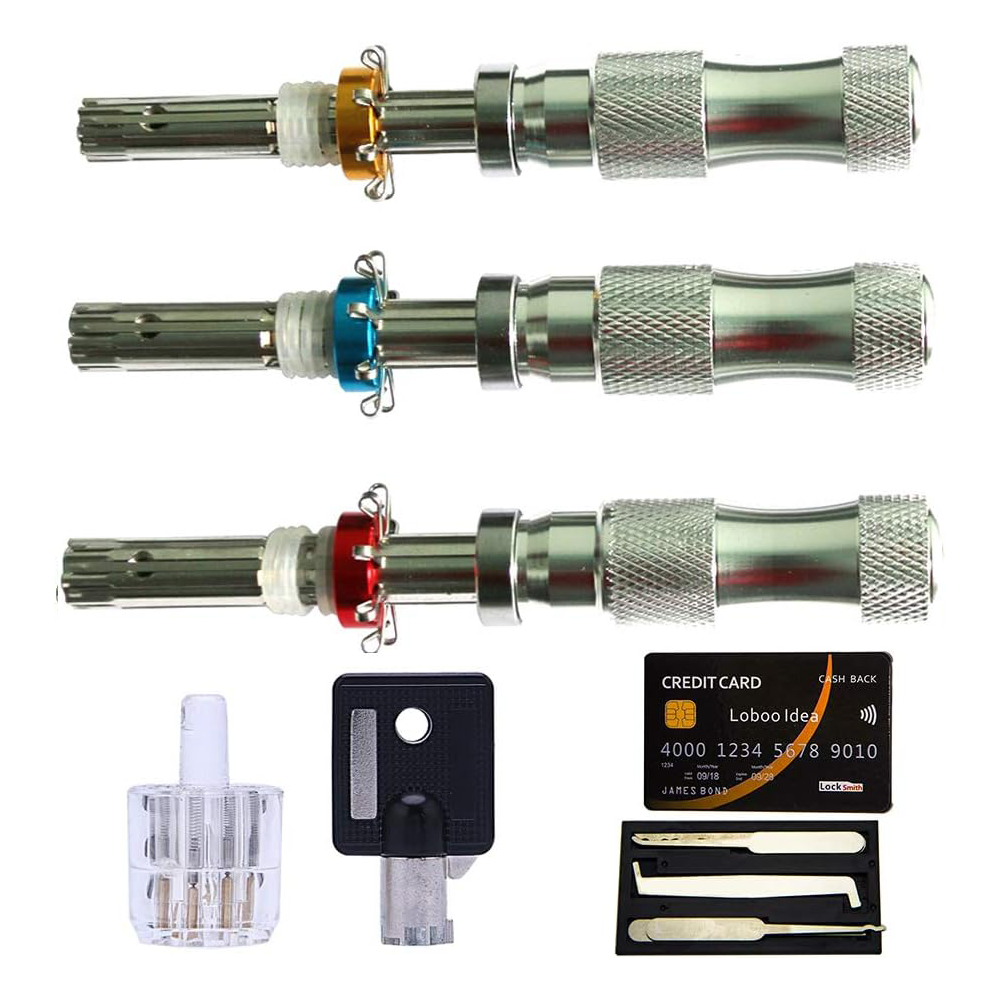 Tubular Lock Pick Set with Practice Lock