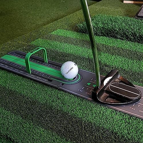 Golf Putting Trainer – Precision Putting Practice Aid | Portable Putting Alignment Tool
