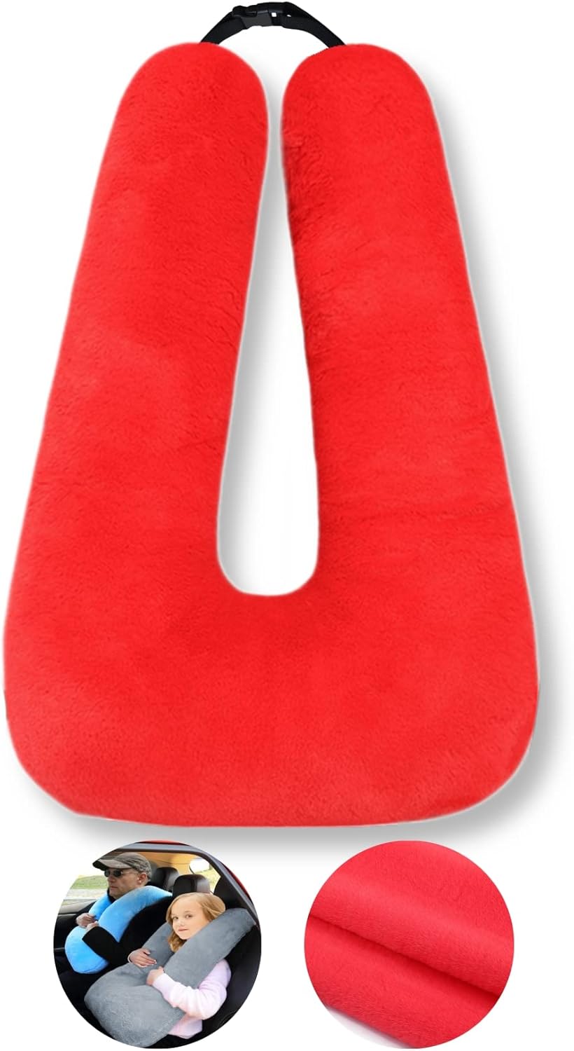 Travel Pillow for Car Back Seat – Comfortable Neck Cushion for Kids & Adult