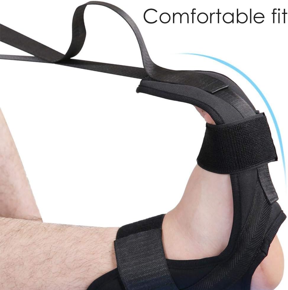 Yoga Stretch Strap – Tear-Resistant | Multi-Loop Design for Flexibility Training & Rehabilitation