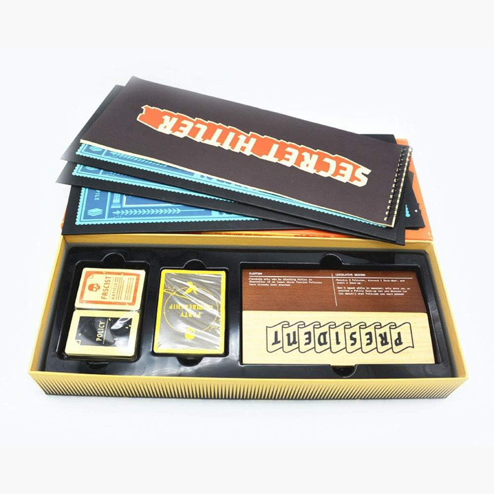 Secret Hitler Board Game – Fast-Paced Social Deduction Game for 5–10 Players