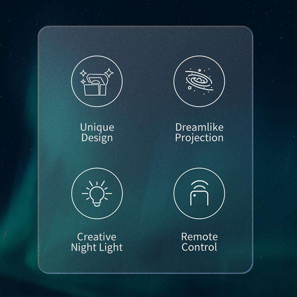 Treasure Chest Starry Sky Projector Lamp – Dreamy Night Light