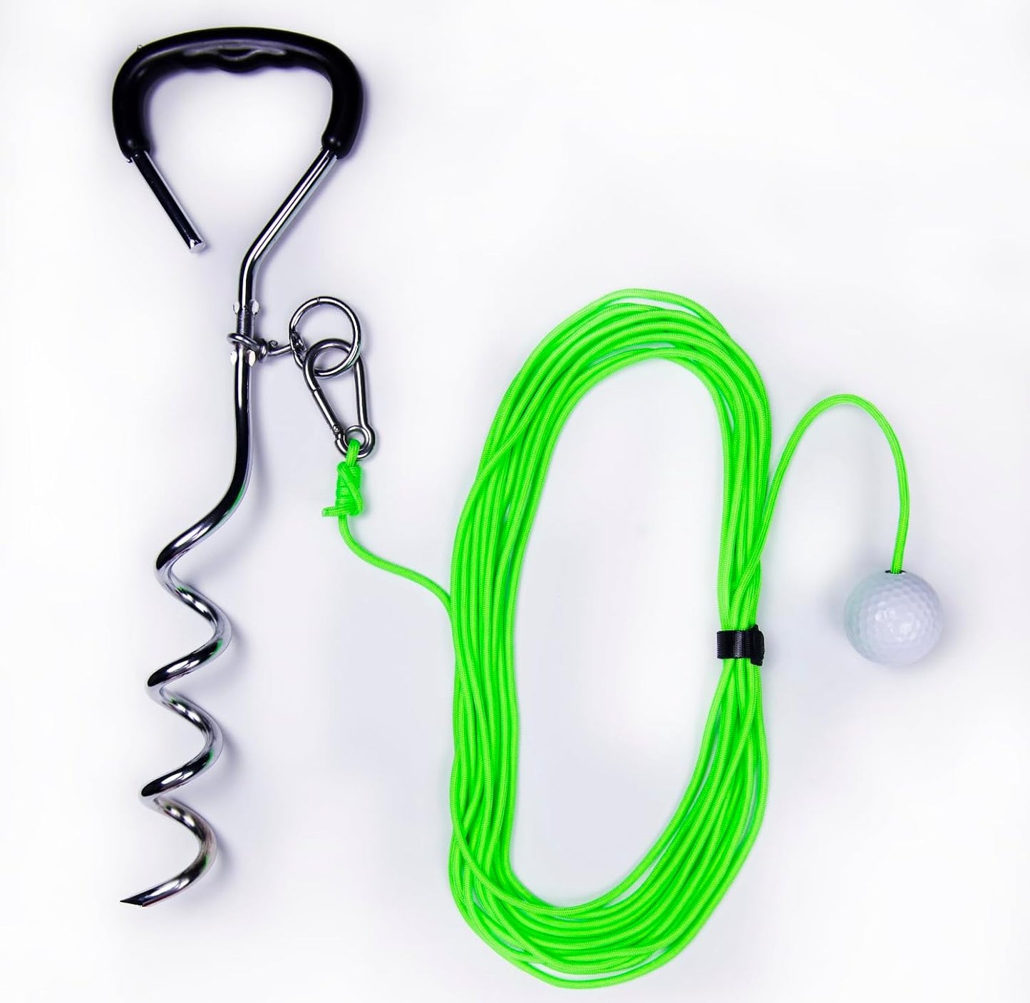 Golf Swing Training Aid – Practice with Real Golf Balls Using Driver & Irons