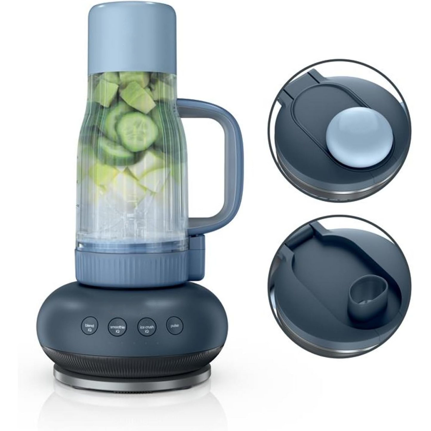 Powerful Ice Crushing Blender – Compact Blender with One-Touch Programs