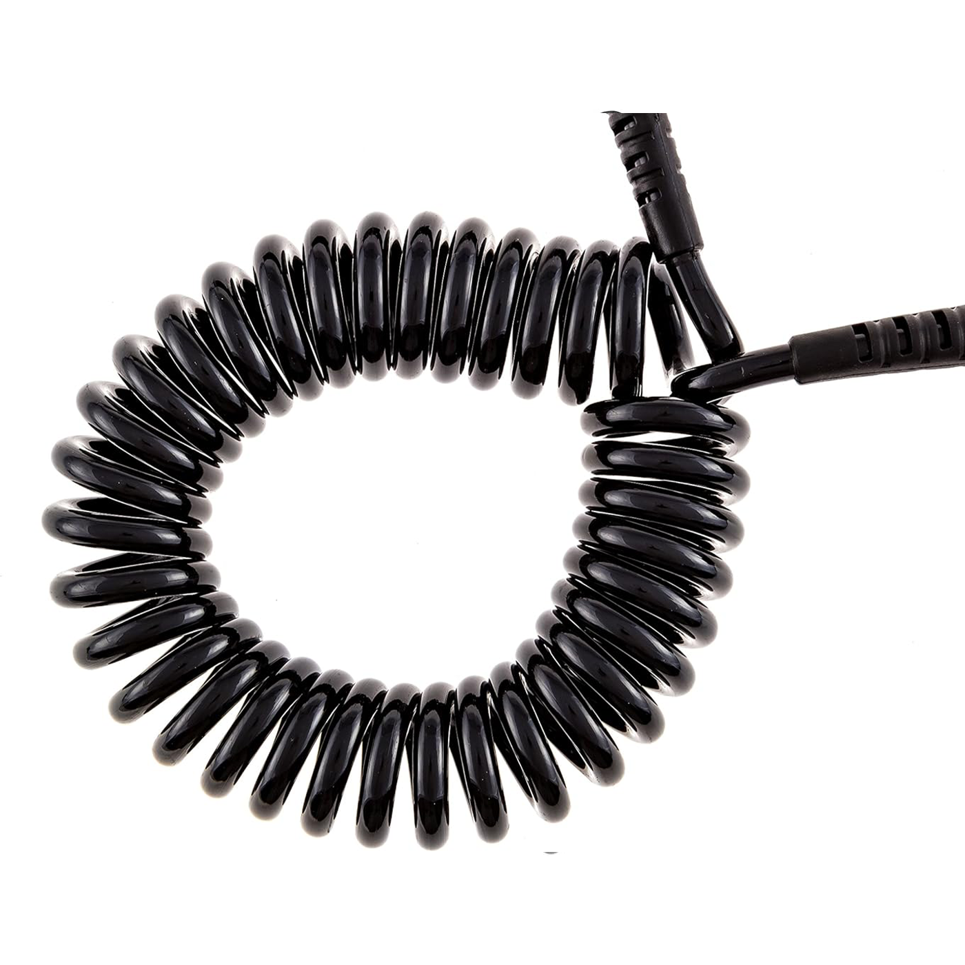 10 ft 7 mm SUP Paddle Board Leash – Coiled with Premium Anti-Slip Cuff & Flexible Swivel Connector