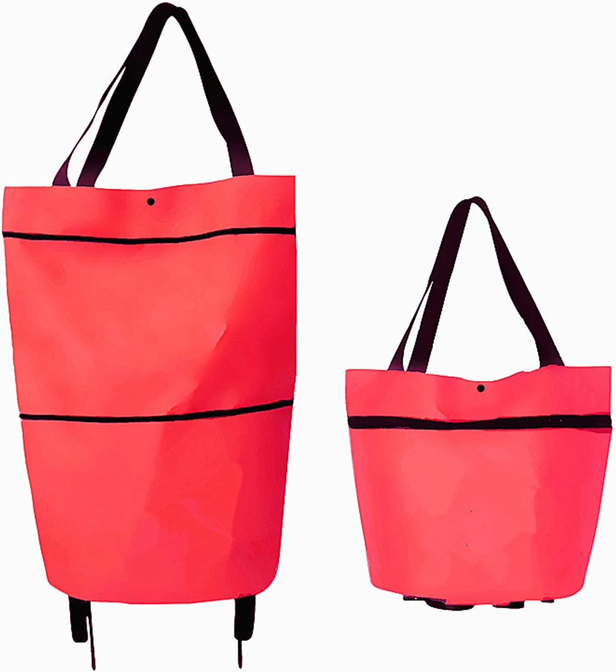 Foldable Shopping Cart Bag – Large Capacity, Multi-Functional, Telescopic, Reusable & Portable