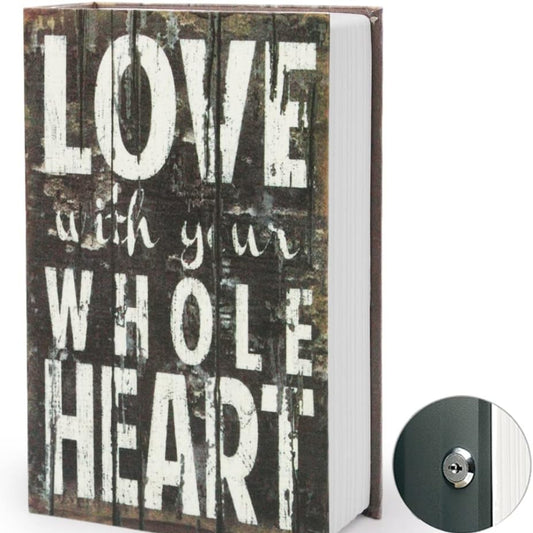 Dictionary Coin Bank with Combination Lock – Mini Book-Shaped Safe for Secure & Secret Storage