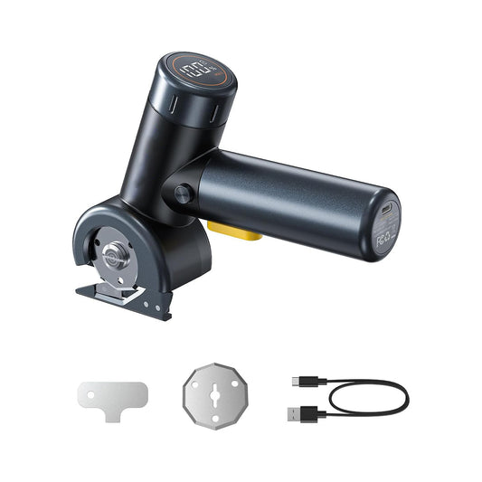 Cordless Electric Scissors with LED Display – Rechargeable Cardboard Cutter