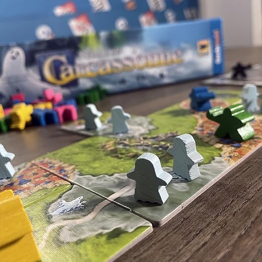 Carcassonne: Nebbia – Italian Edition | Cooperative Expansion with Increasing Challenges