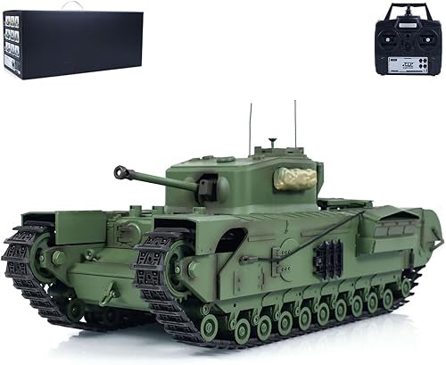 Remote Control Churchill Electric Infrared Battle Tank