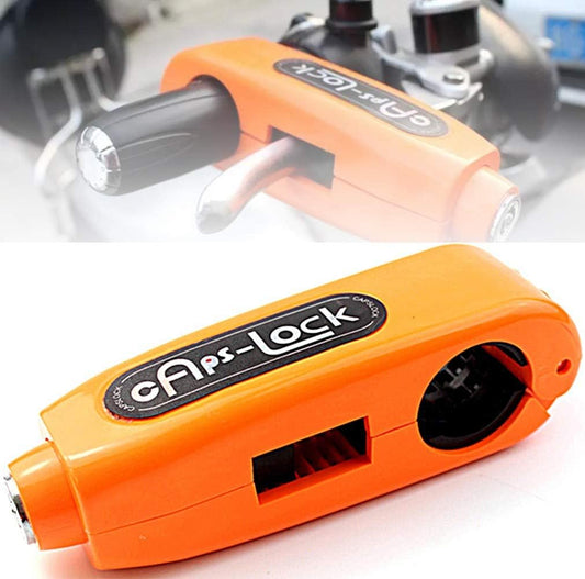 Motorcycle Handlebar Lock – Throttle Grip & Brake Security Lock