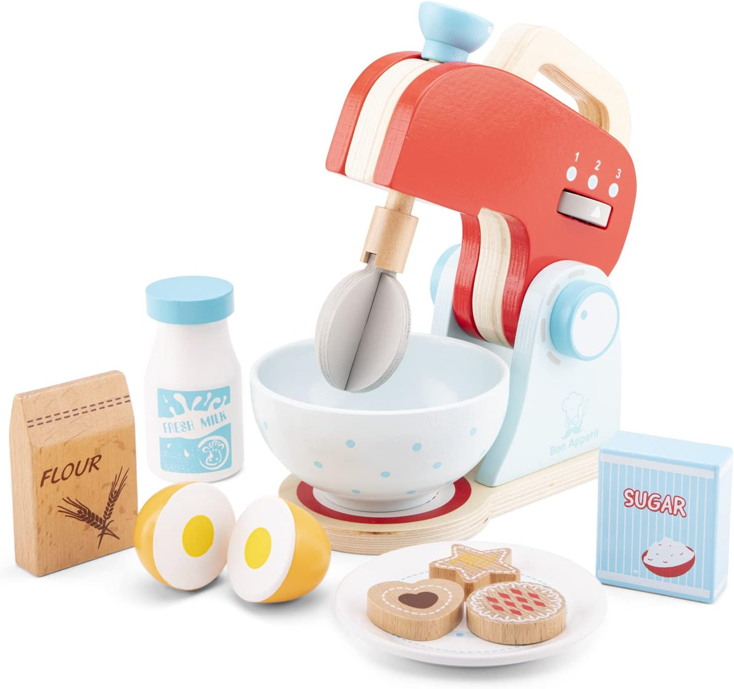 Wooden Smoothie Toy Set – Pretend Play Kitchen Toys for Kids