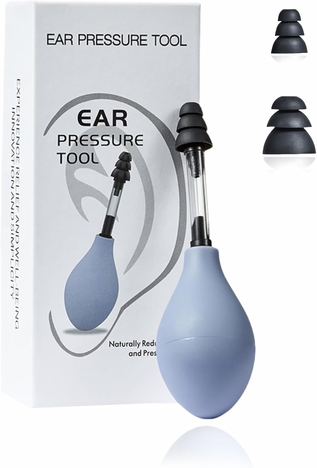 Ear Pressure Relief Device – Natural Solution for Migraine, Headache & Airplane Ear