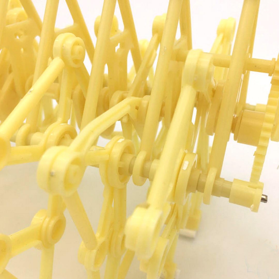 Mini Beach Strandbeest Model Kit – Wind-powered Walking DIY Robot Toy for Kids