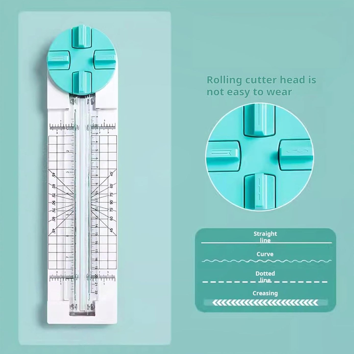 4-in-1 Multifunction Paper Cutter – Precise & Versatile Cutting