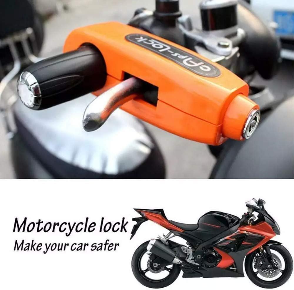 Motorcycle Handlebar Lock – Throttle Grip & Brake Security Lock