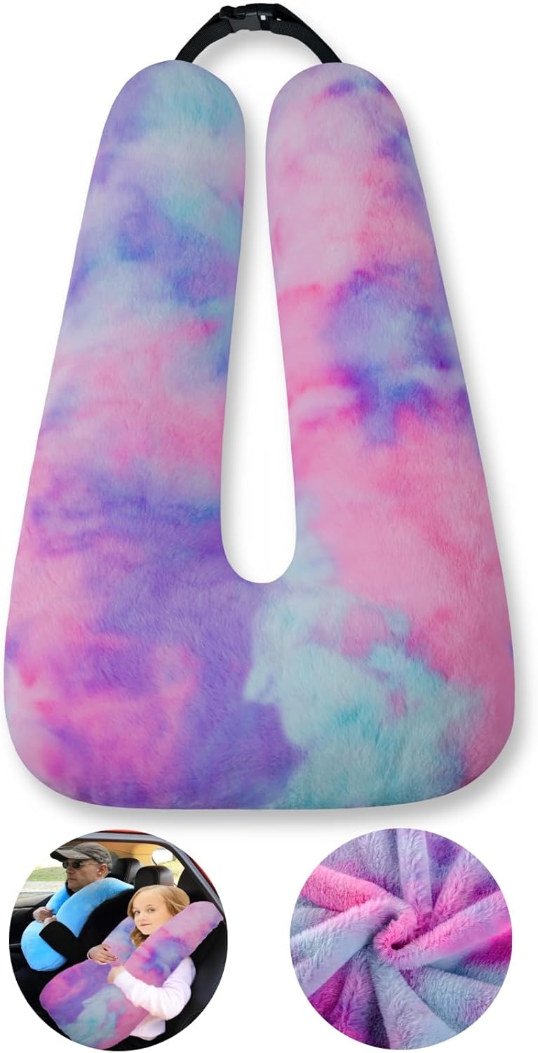 Travel Pillow for Car Back Seat – Comfortable Neck Cushion for Kids & Adult