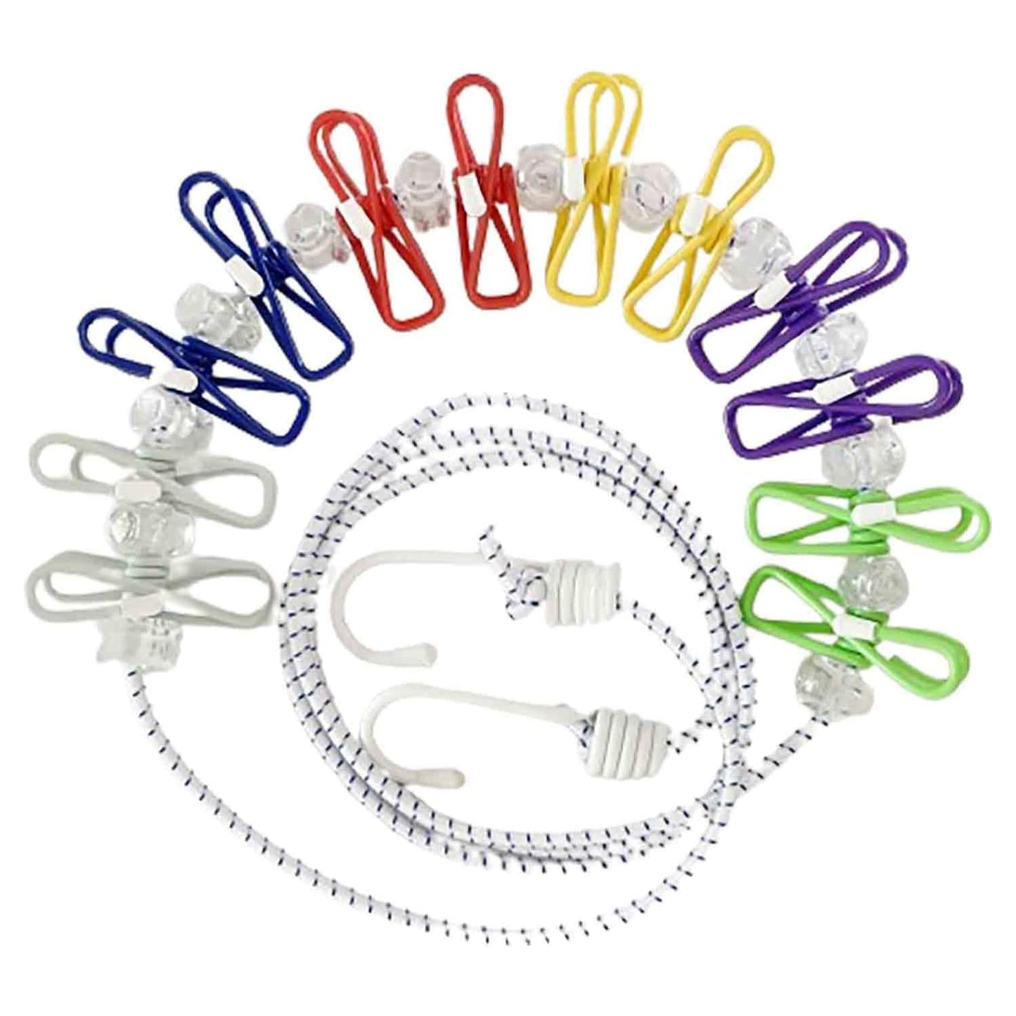 Anti-Slip Expandable Clothesline – Portable & Adjustable for All Your Drying Needs