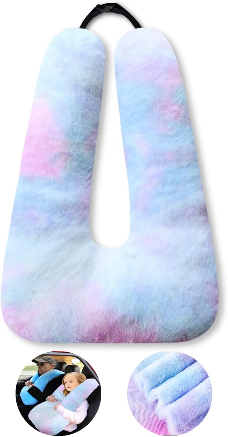 Travel Pillow for Car Back Seat – Comfortable Neck Cushion for Kids & Adult