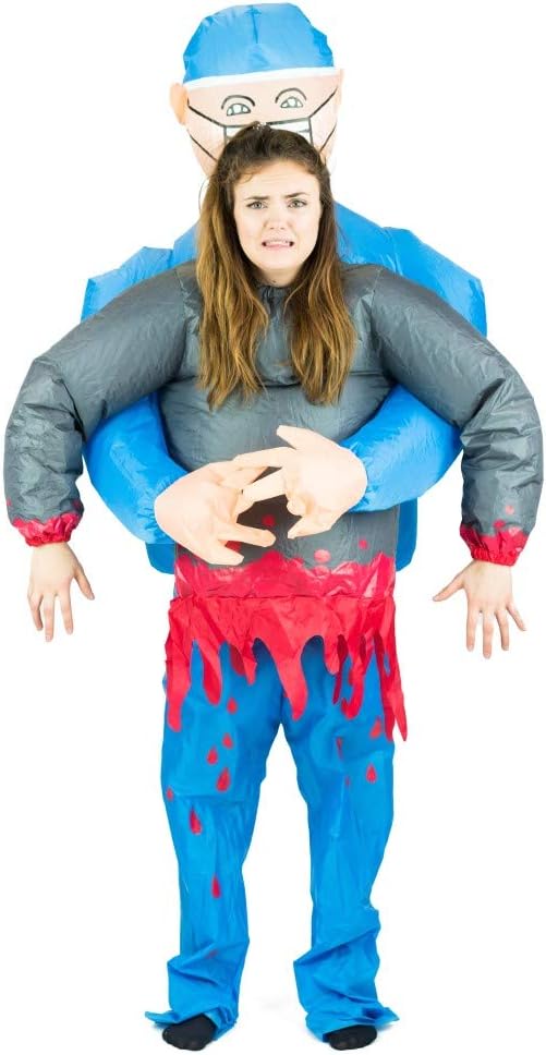 Scary Doctor / Surgeon Kids Inflatable Costume – Halloween Party Cosplay | Fits Most Children Ages 5-11
