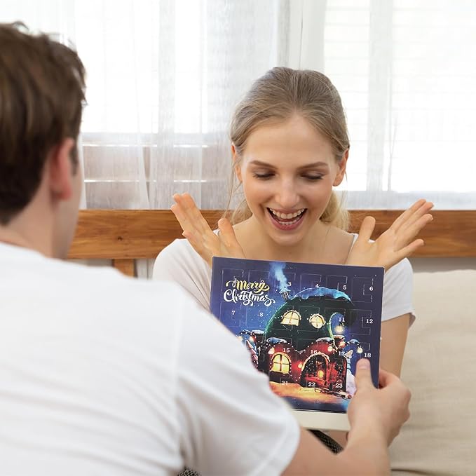 Christmas Charm Bracelet Advent Calendar – 24-Day DIY Surprise Jewelry Gift Box